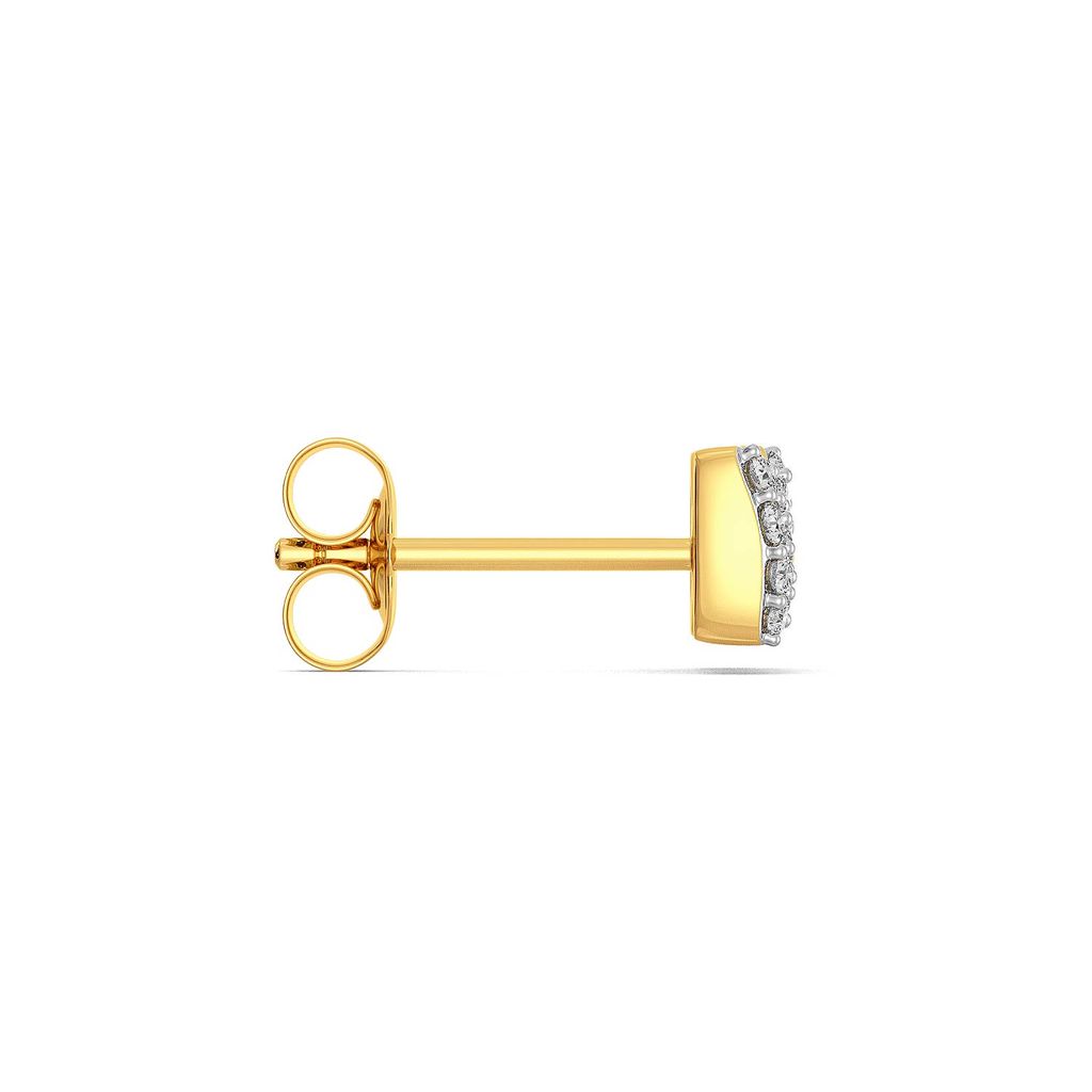 Sole Bow Diamond Earrings
