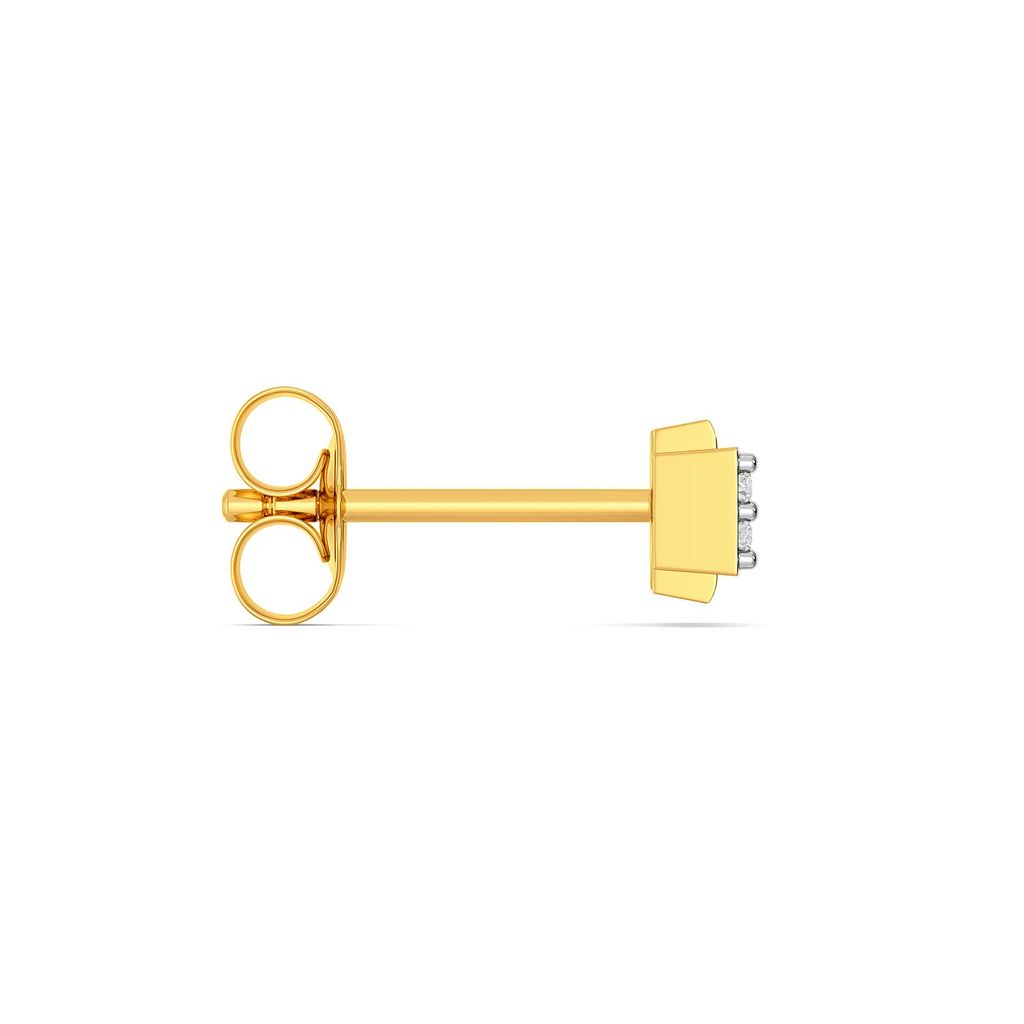 Cross Bows Diamond Earrings