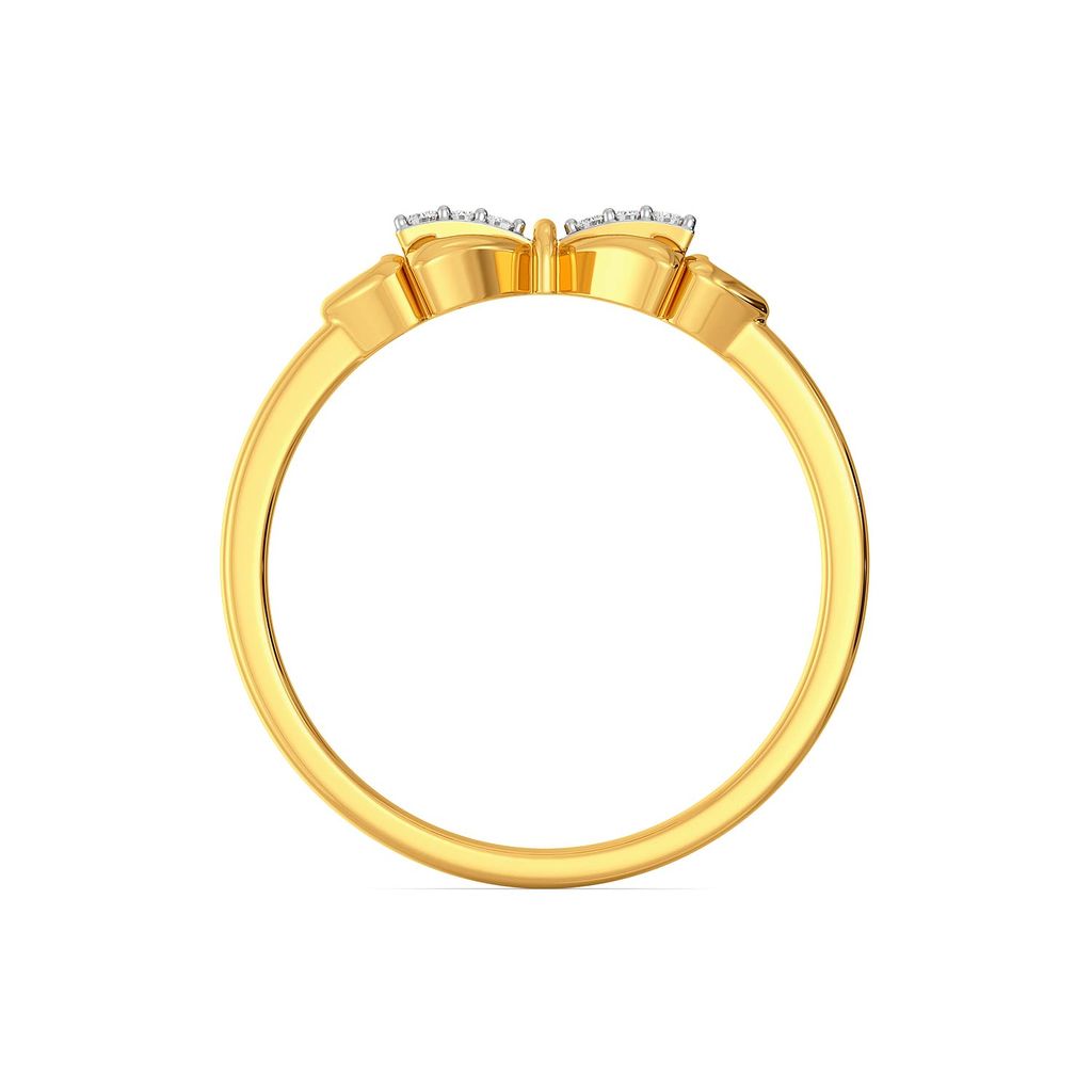 Bow Wrap Diamond Rings image