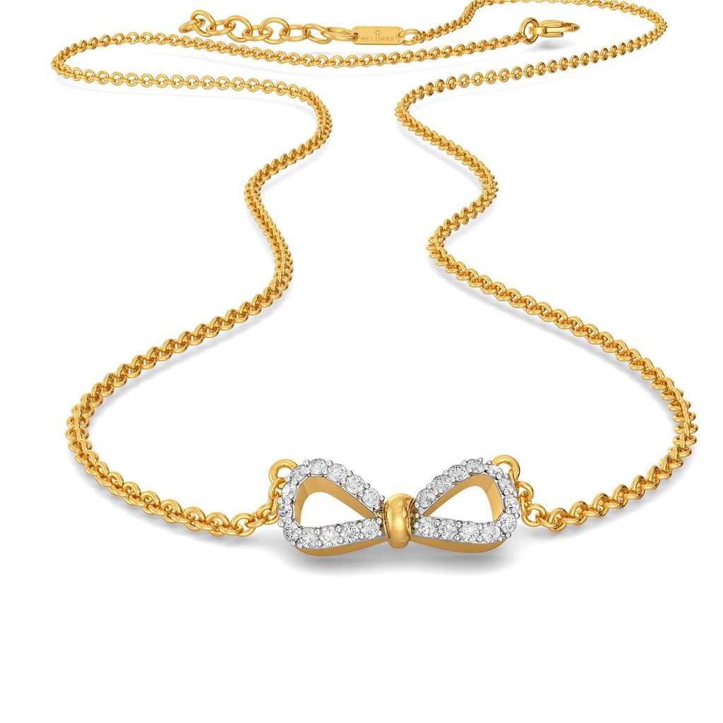 Goofy Loops Diamond Necklaces