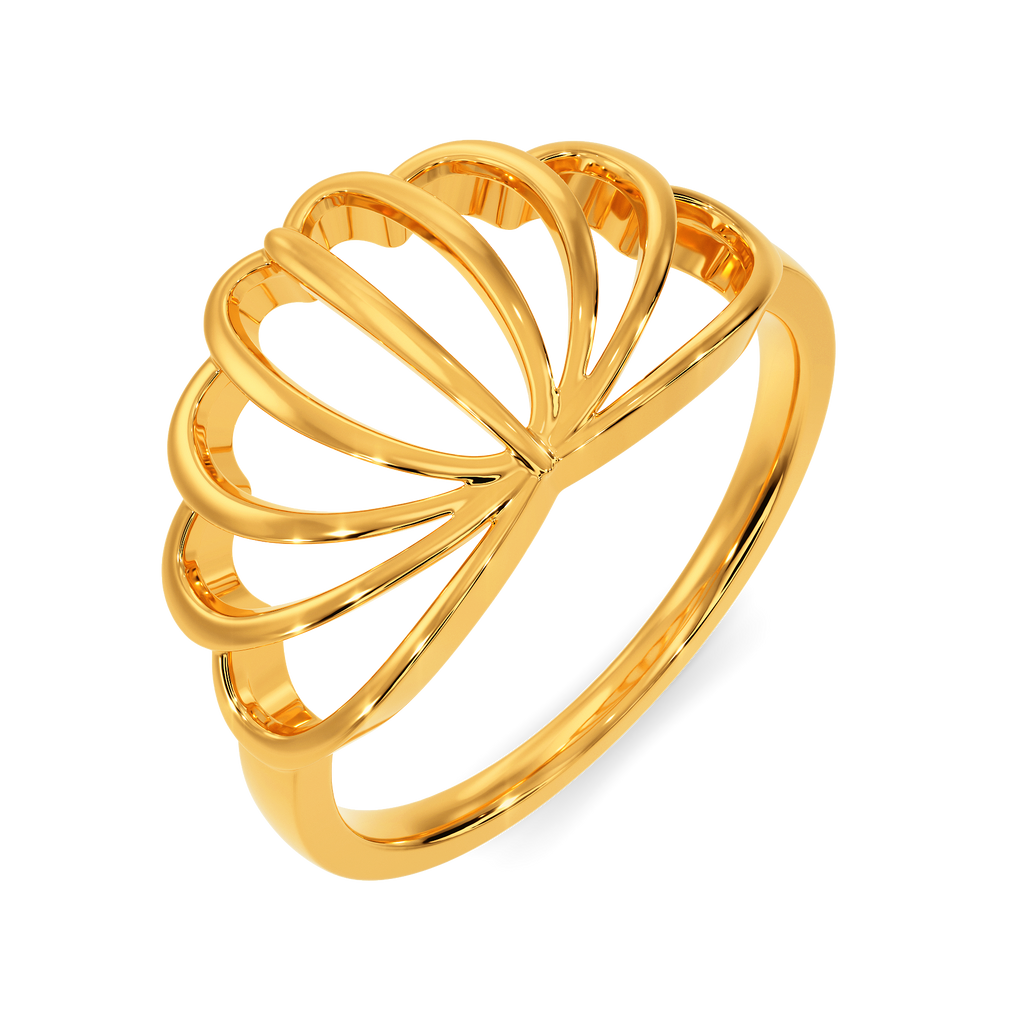 Playful Bounce Gold Rings alternate view 3
