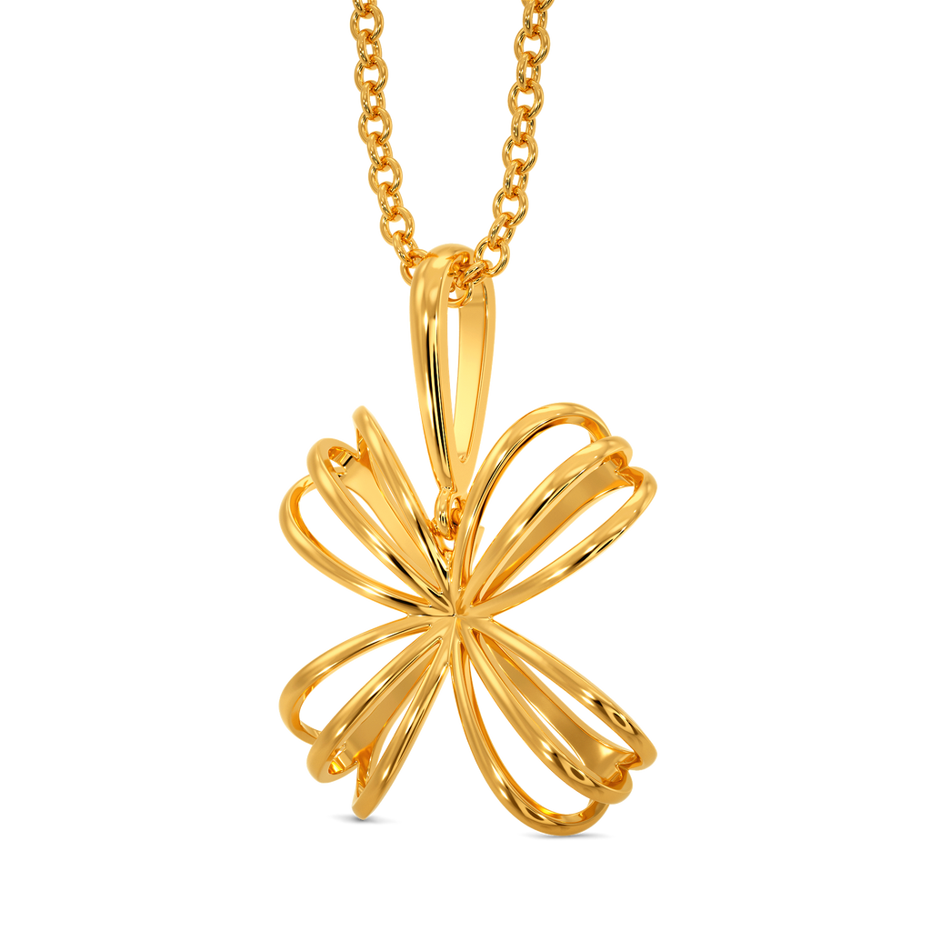 Jovial Bubble Gold Pendants
