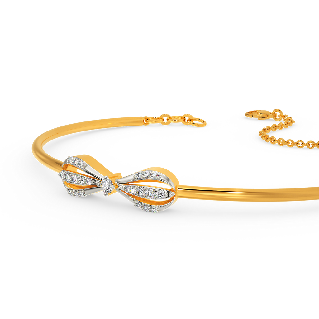 Lavish Swril Diamond Bangles
