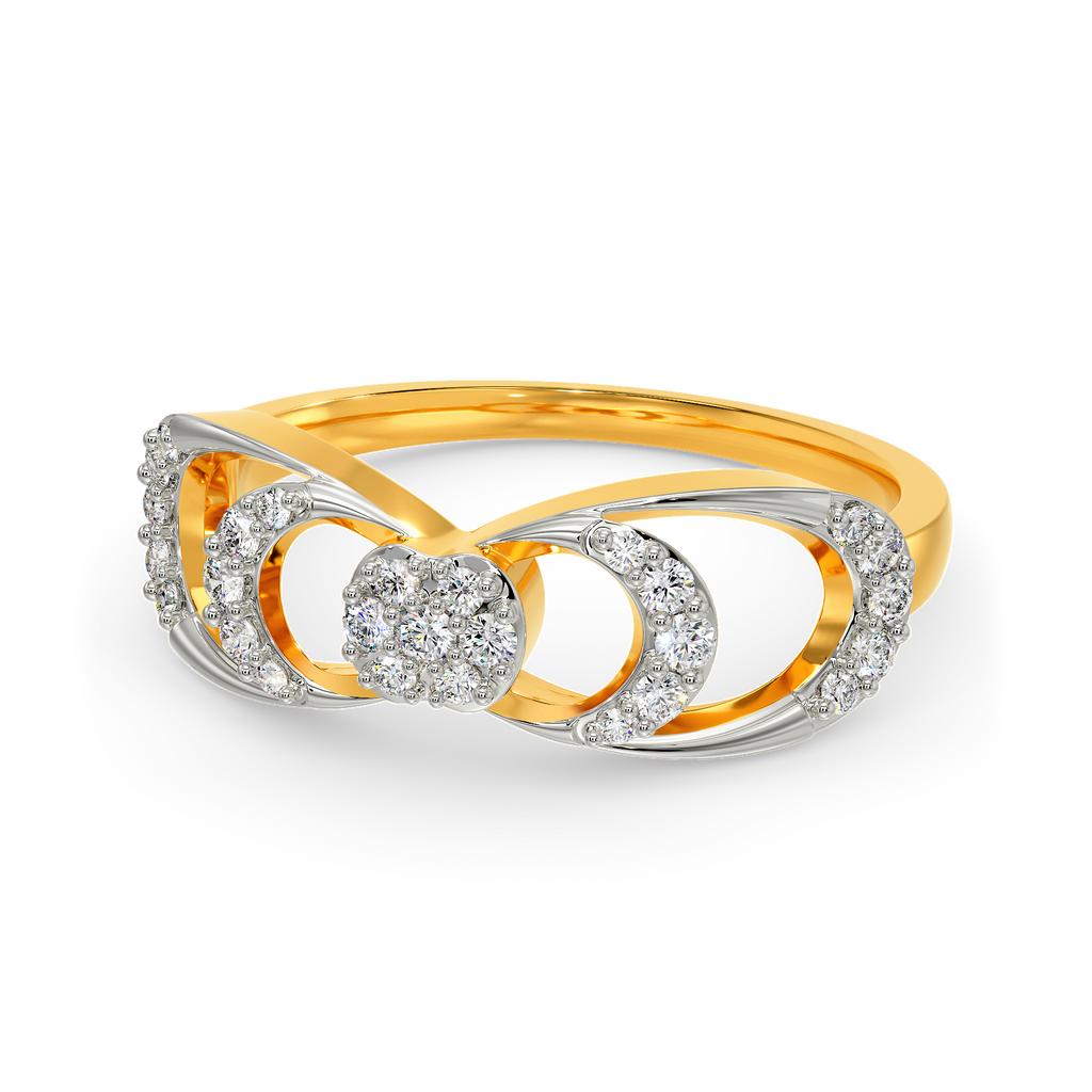 Spirited Bounce Diamond Rings alternate view 2
