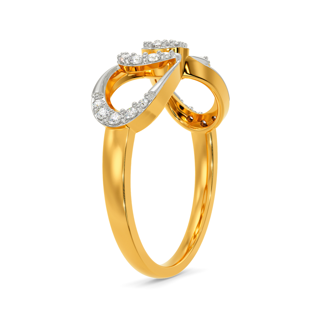 Spirited Bounce Diamond Rings image