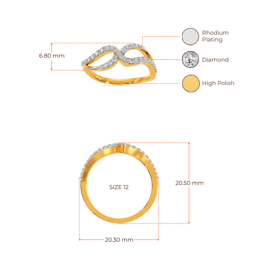 Bountiful Bubble Diamond Rings image