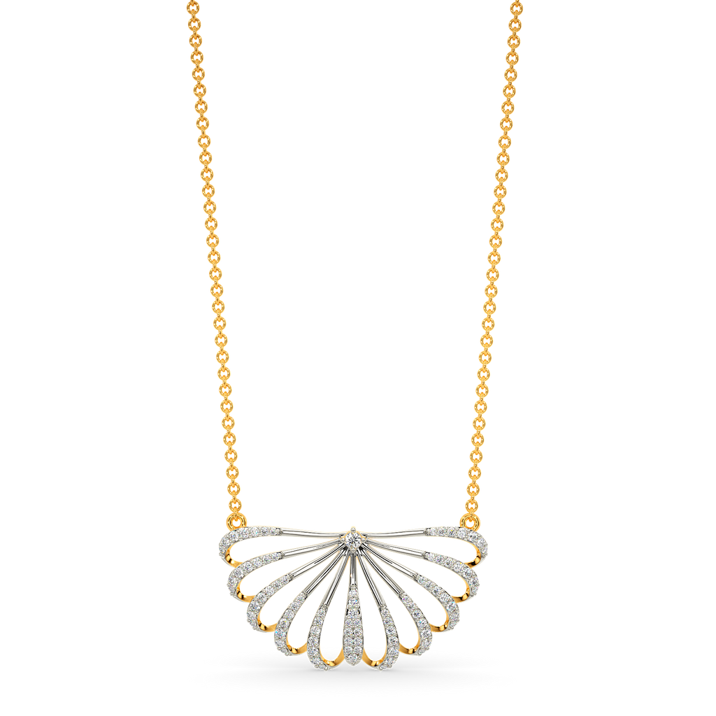 Bountiful Bubble Diamond Necklaces