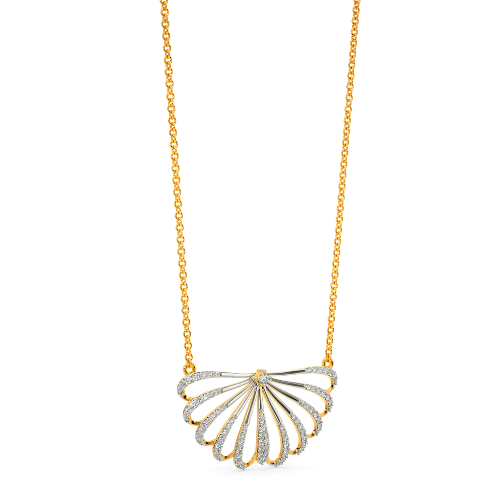 Bountiful Bubble Diamond Necklaces