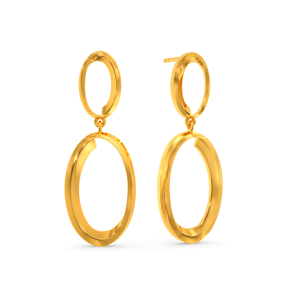 Unleash Your Power Gold Earrings