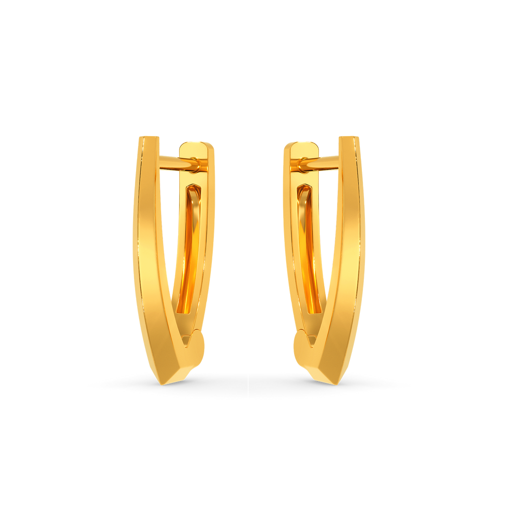 Power Perfect Gold Earrings