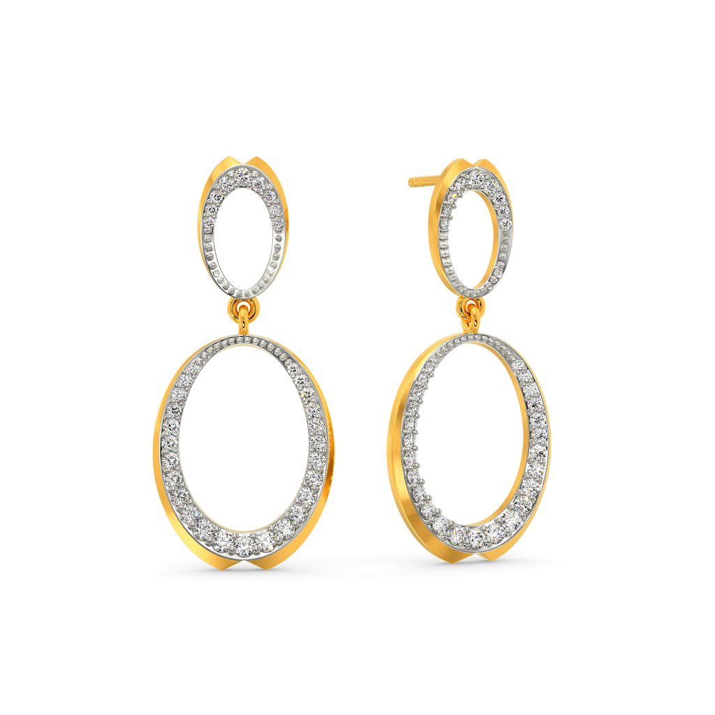 Catch the Power Vibe Diamond Earrings