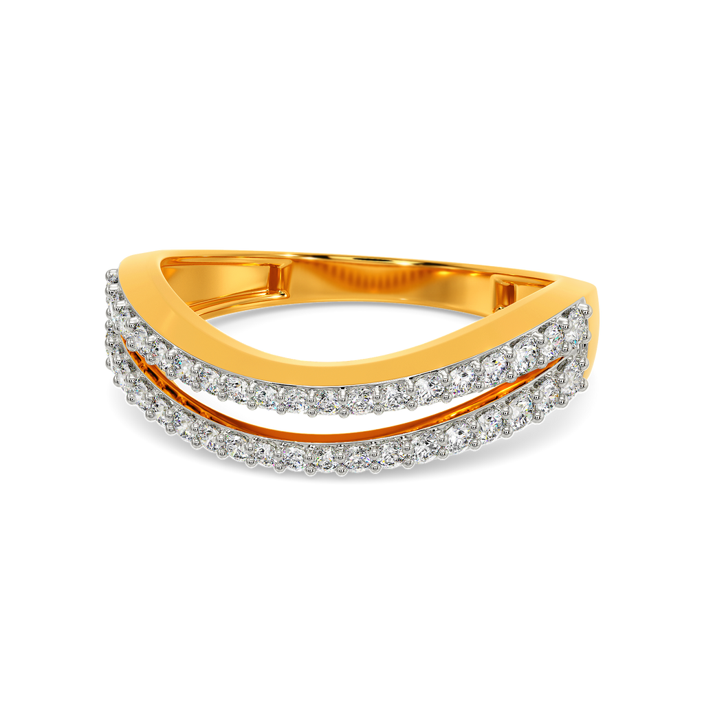 Epic Arched Diamond Rings alternate view 2