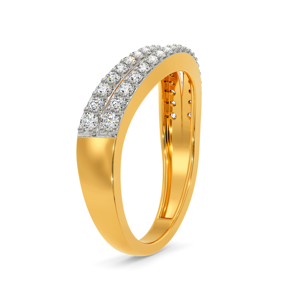 Epic Arched Diamond Rings image