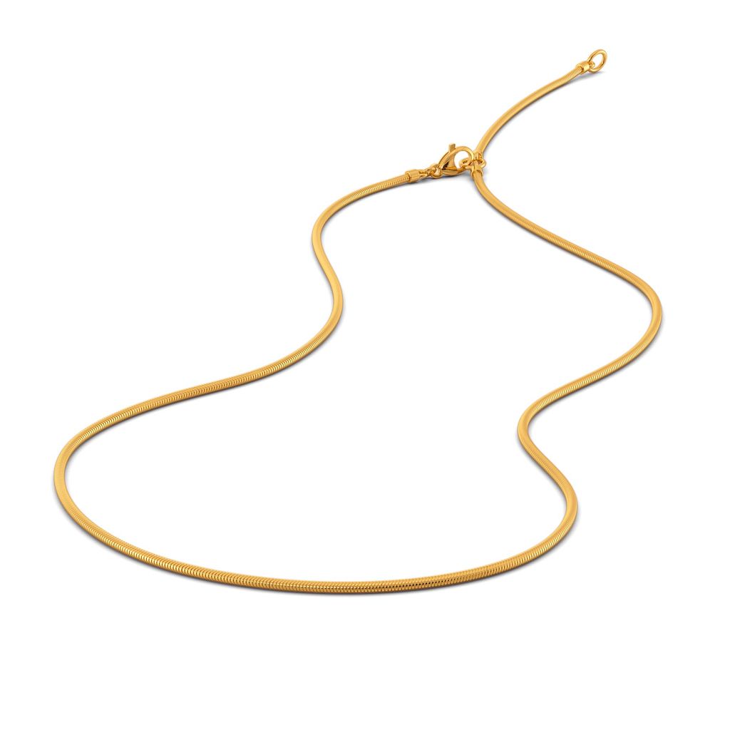 18kt Yellow Gold Snake Chain Gold Chains