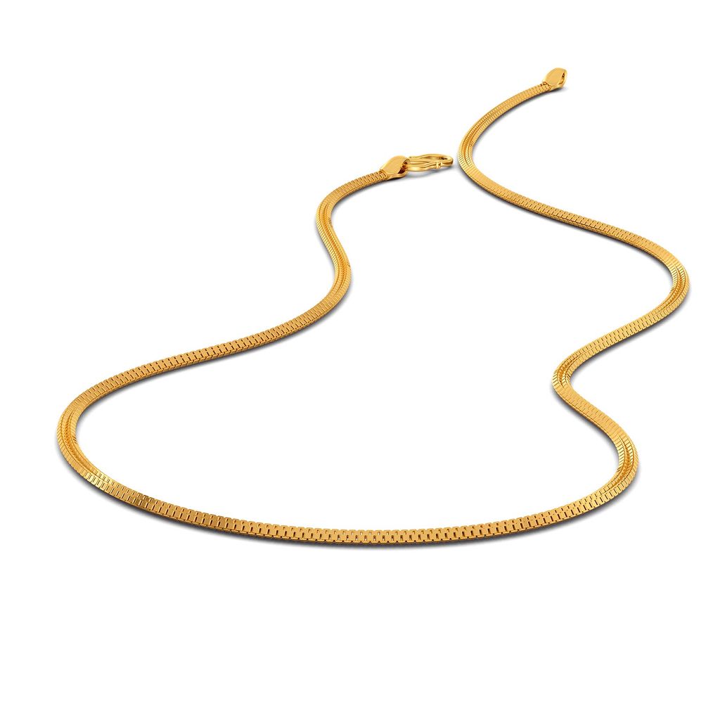22kt Double Box chain Gold Chains