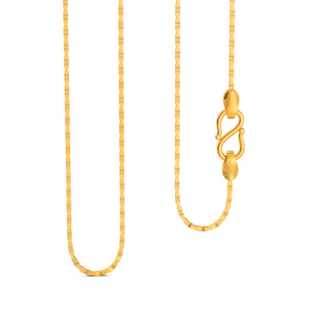22kt Hexagonal chain Gold Chains