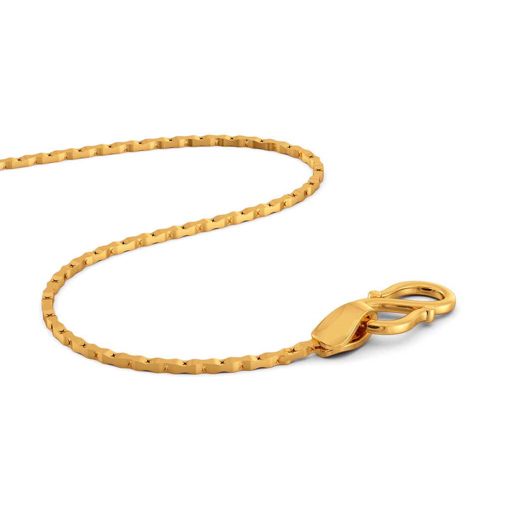 22kt Hexagonal chain Gold Chains