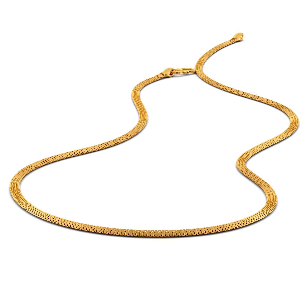 22kt Triple Box chain Gold Chains