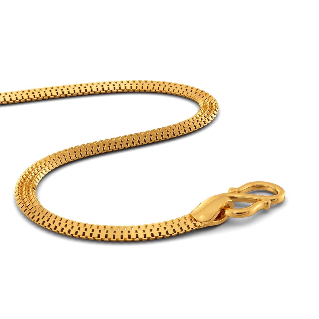 22kt Triple Box chain Gold Chains