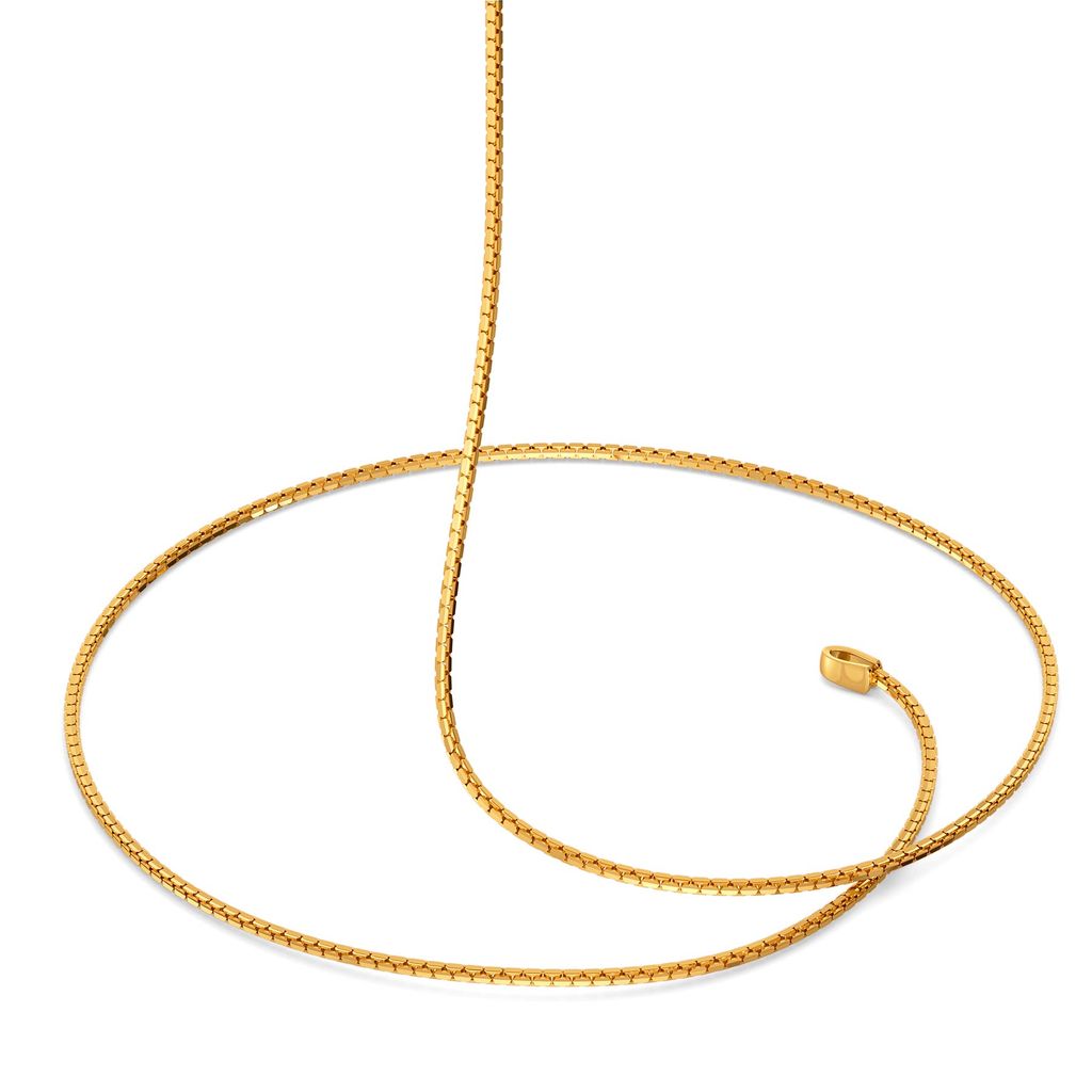 22kt Venetian V Box Chain Gold Chains