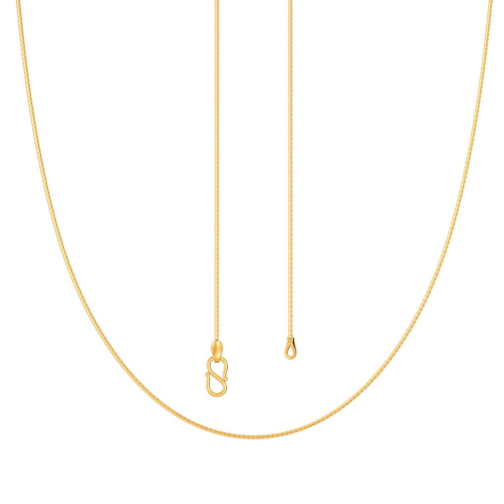 22kt Venetian V Box Chain Gold Chains