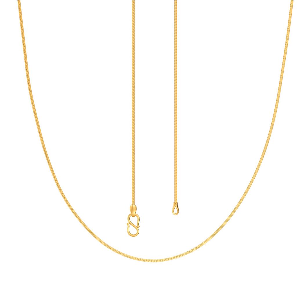 22kt Herringbone Chain Gold Chains