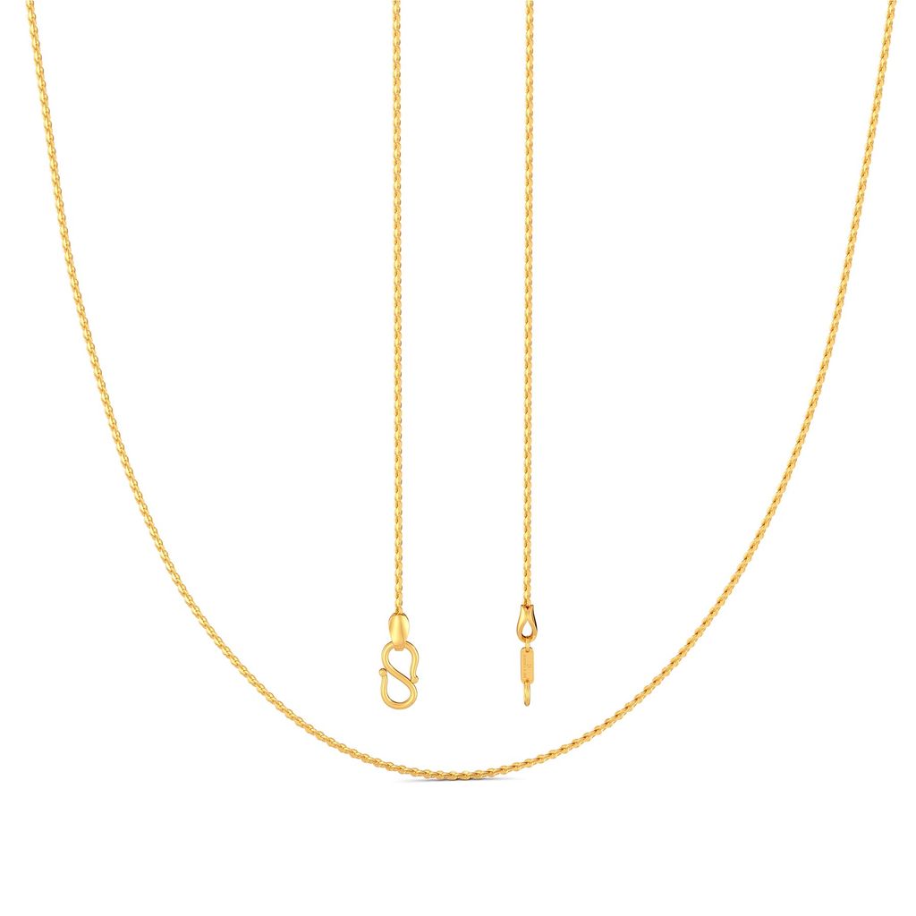 22kt S V Chain Gold Chains