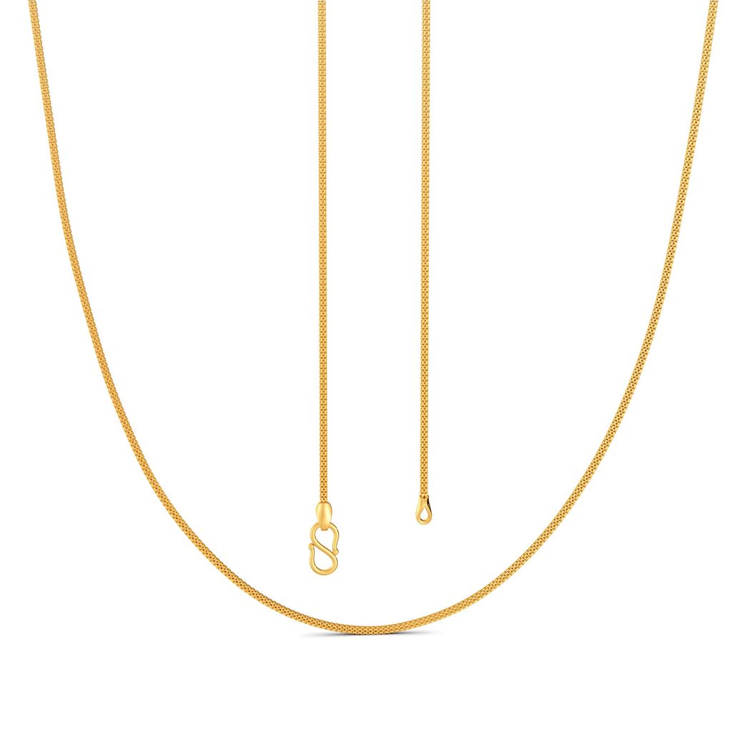 22kt Venetian Cube Chain Gold Chains