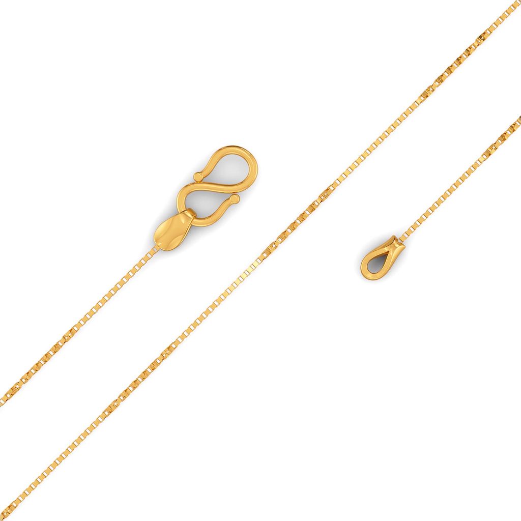 22kt Venetian Twist Half Chain Gold Chains