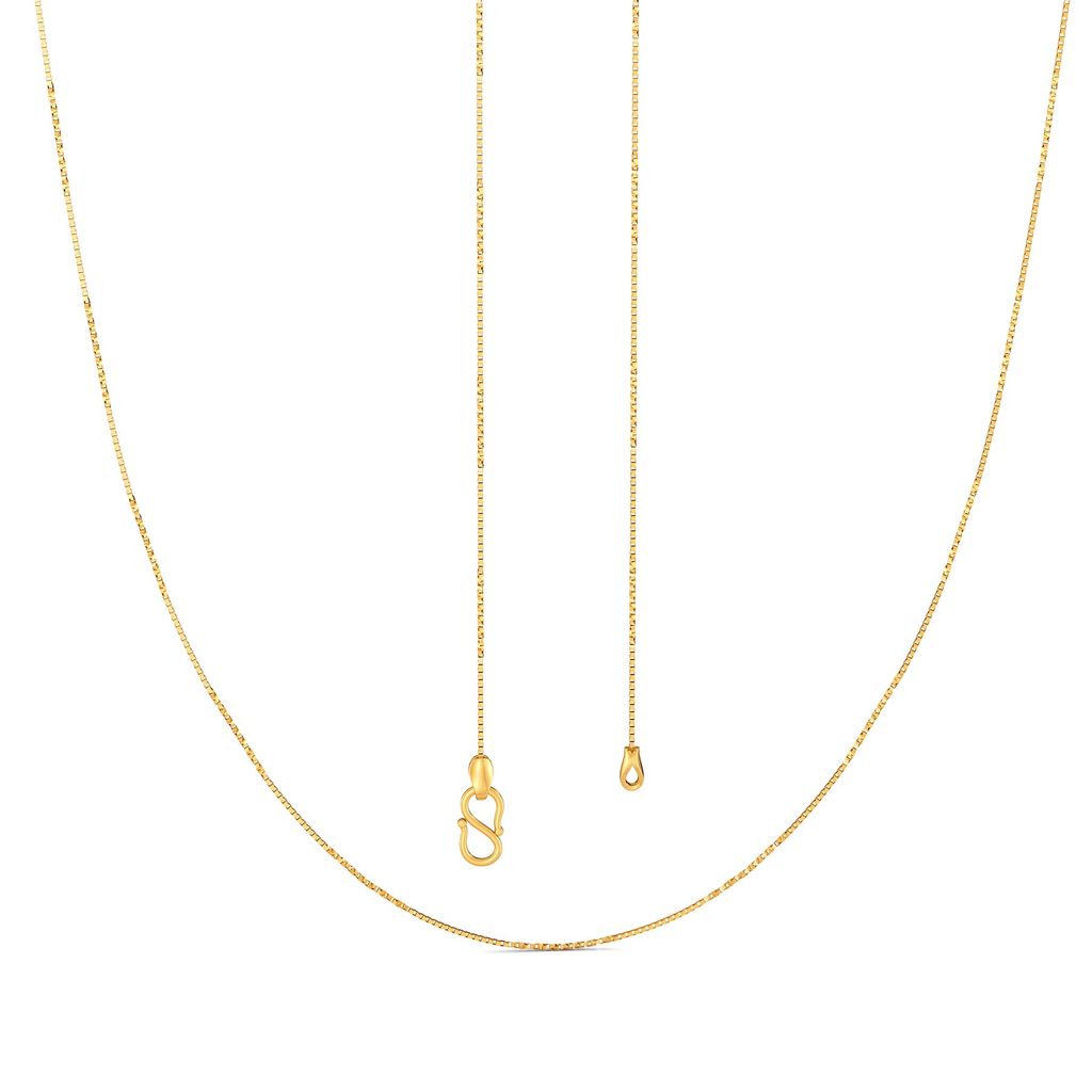 22kt Venetian Twist Half Chain Gold Chains