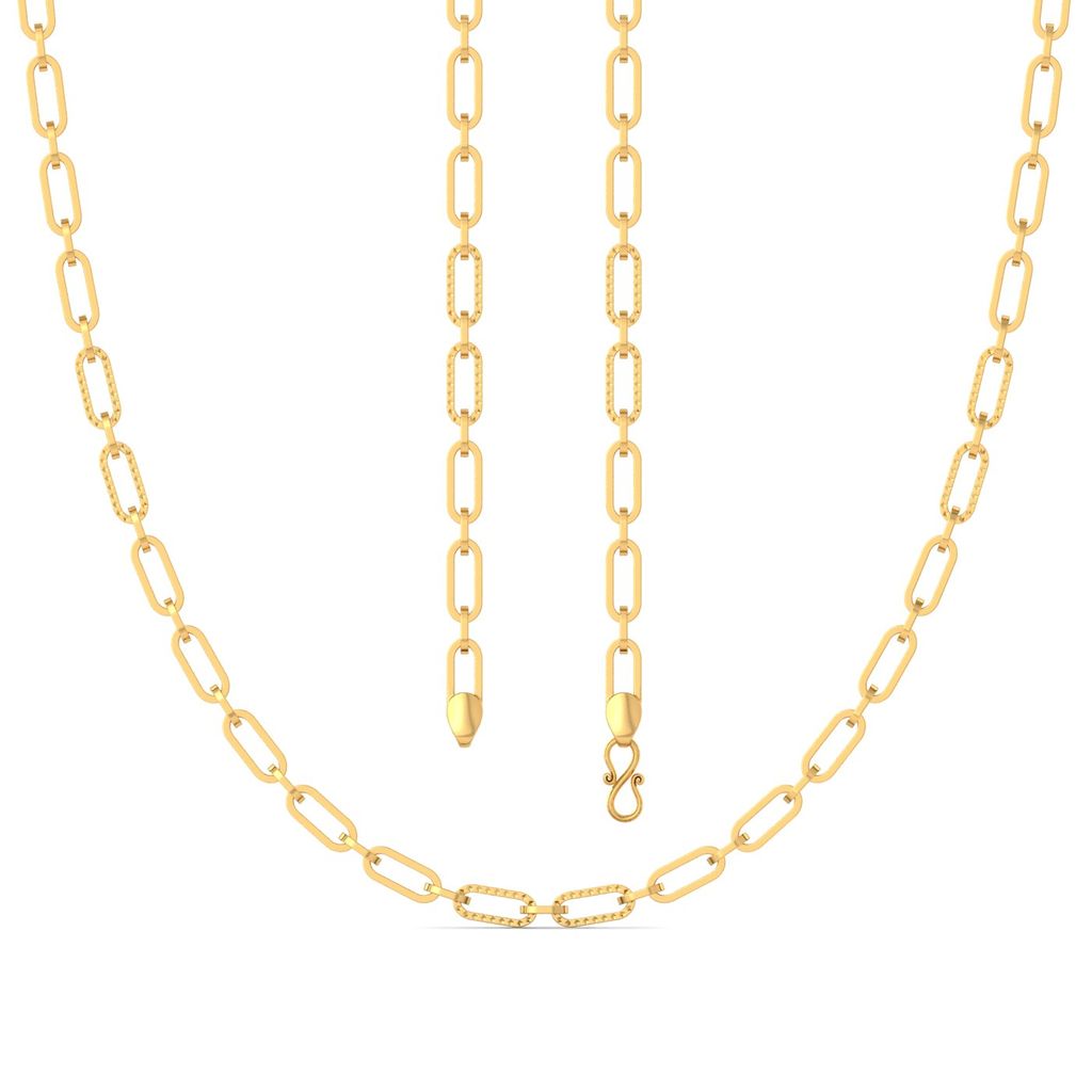 22k Oval Link chain Gold Chains