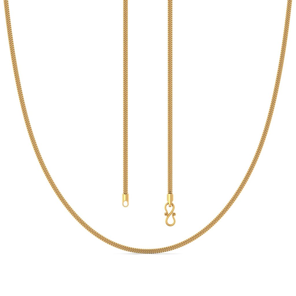 22kt V-link box chain Gold Chains