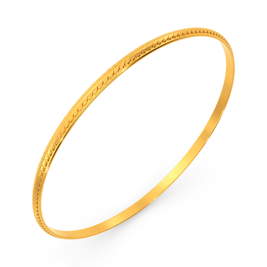 Leave Parade Gold Bangles