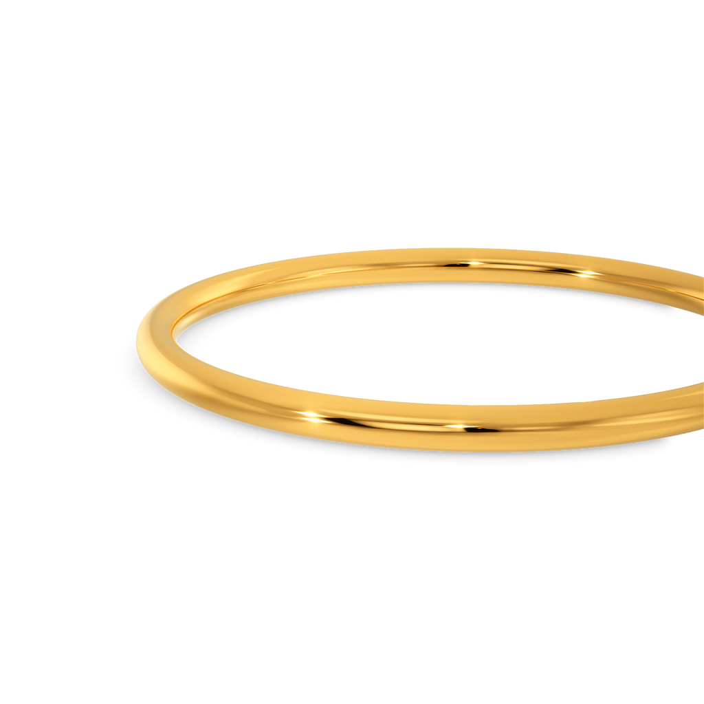Less Is More Gold Bangles