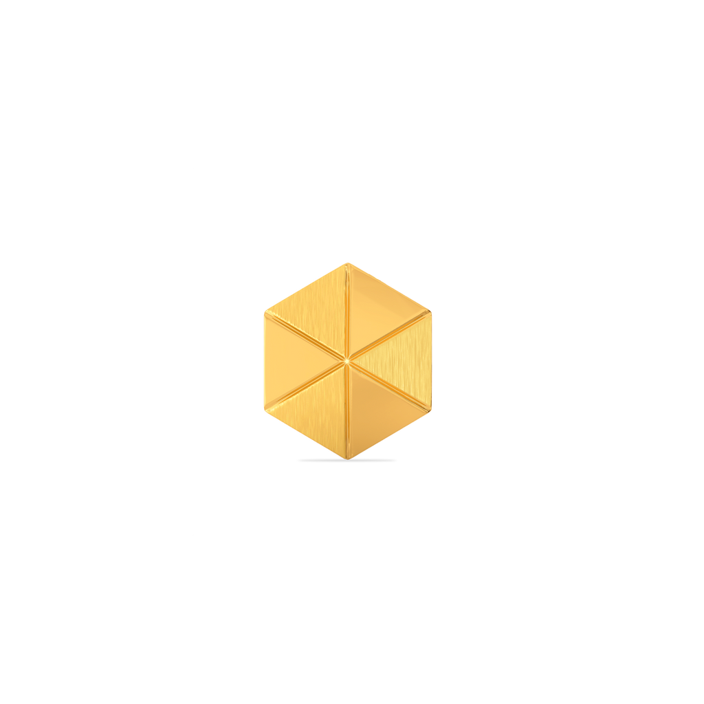 Hexa Hails Gold Nose Pins