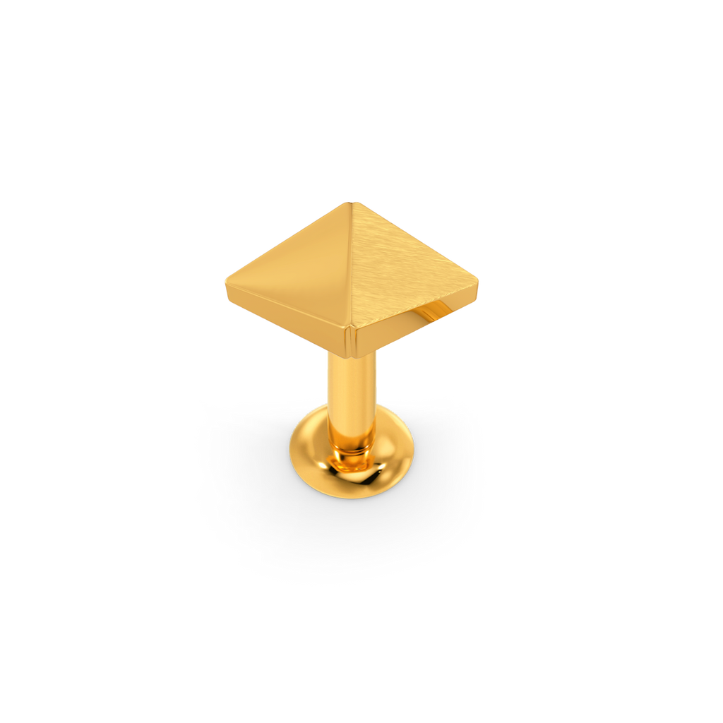 Trio Trance Gold Nose Pins