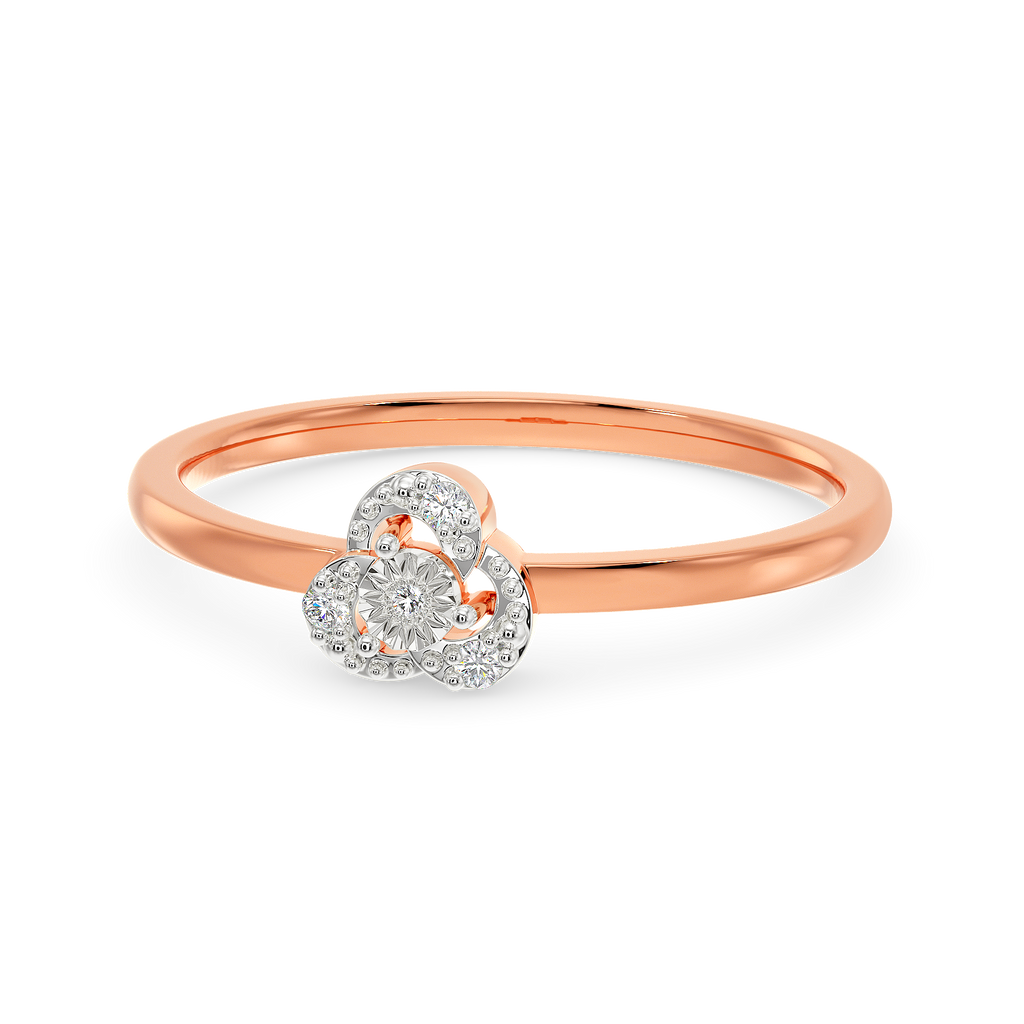 Blush of Rose Diamond Rings alternate view 2