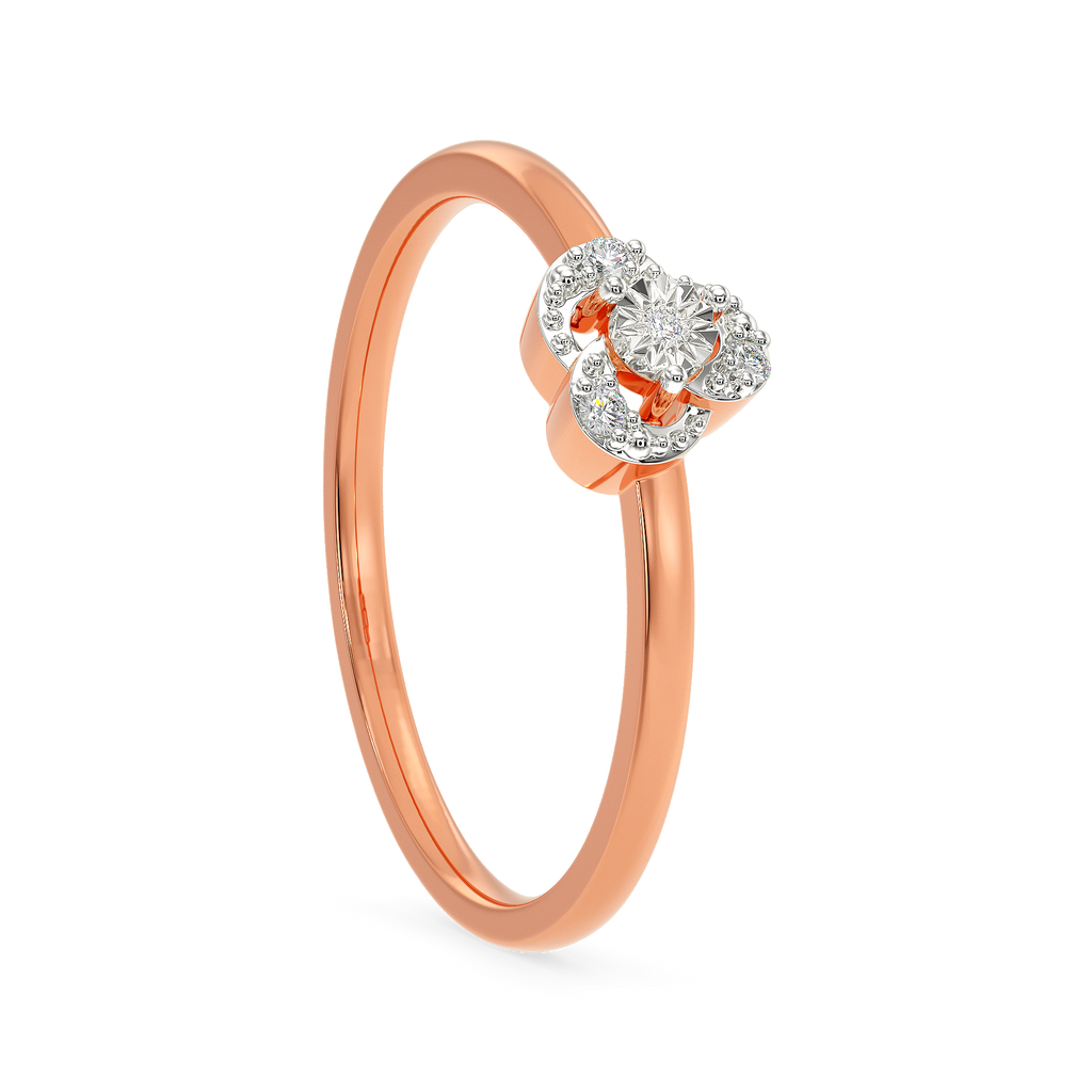 Blush of Rose Diamond Rings image