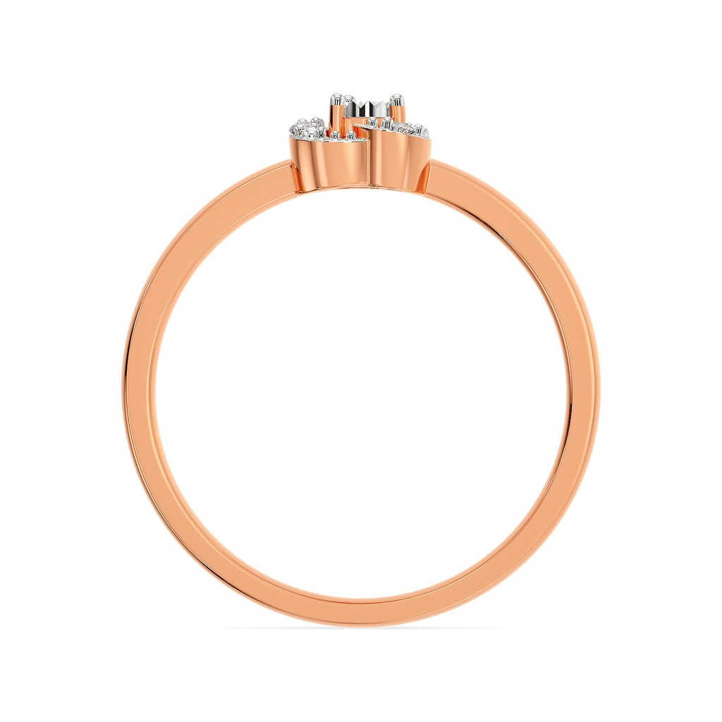 Blush of Rose Diamond Rings image