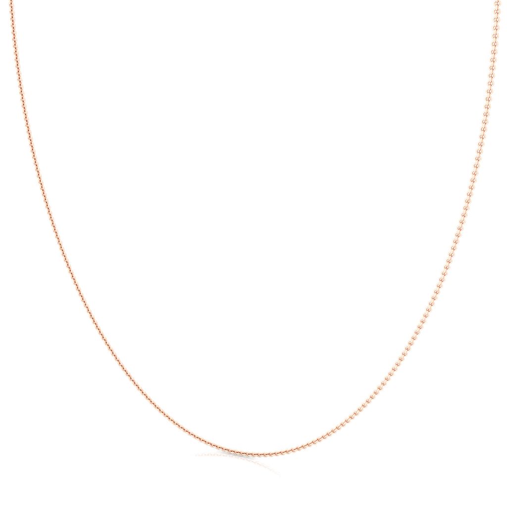 18kt Rose Gold Cable Chain Gold Chains