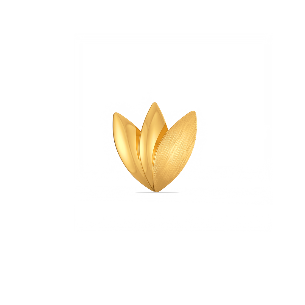 Settle for Petal Gold Nose Pins