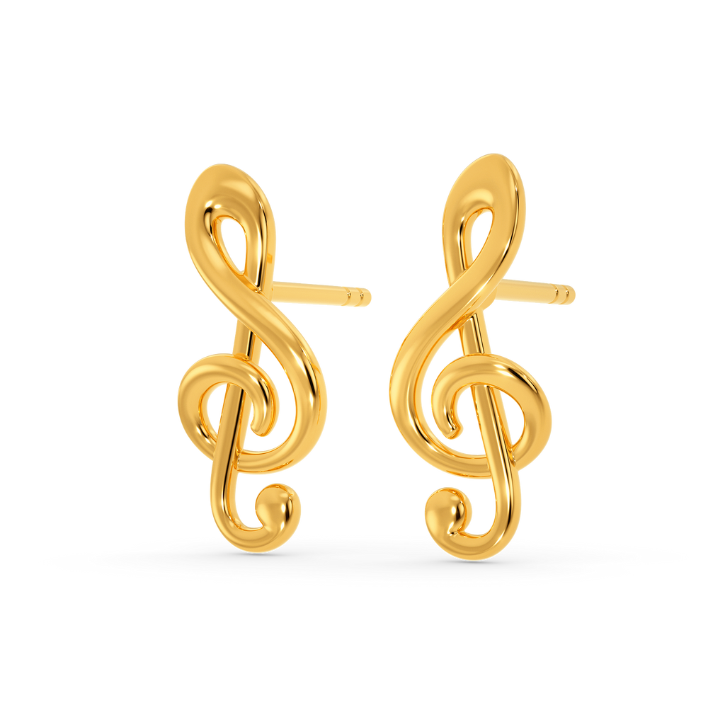 The Symphony Gold Earrings