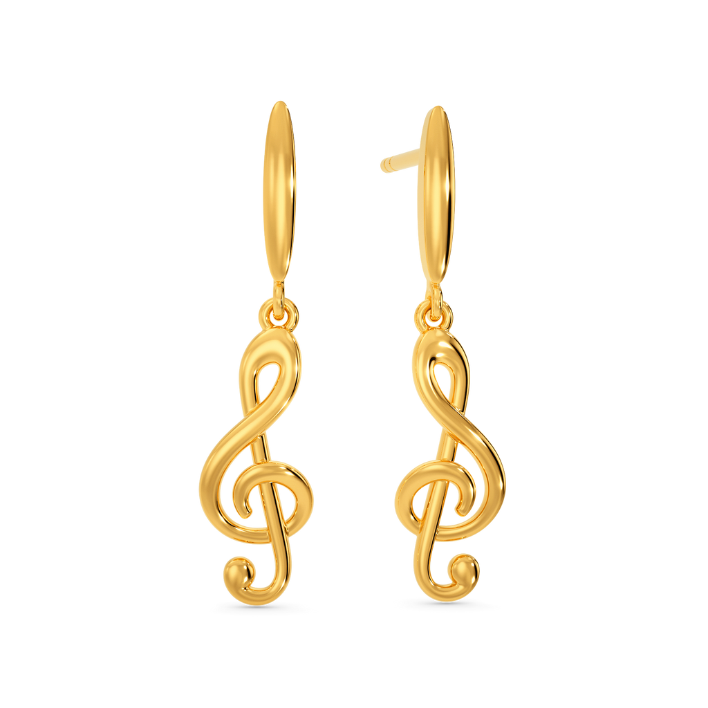 True Symphony Gold Earrings