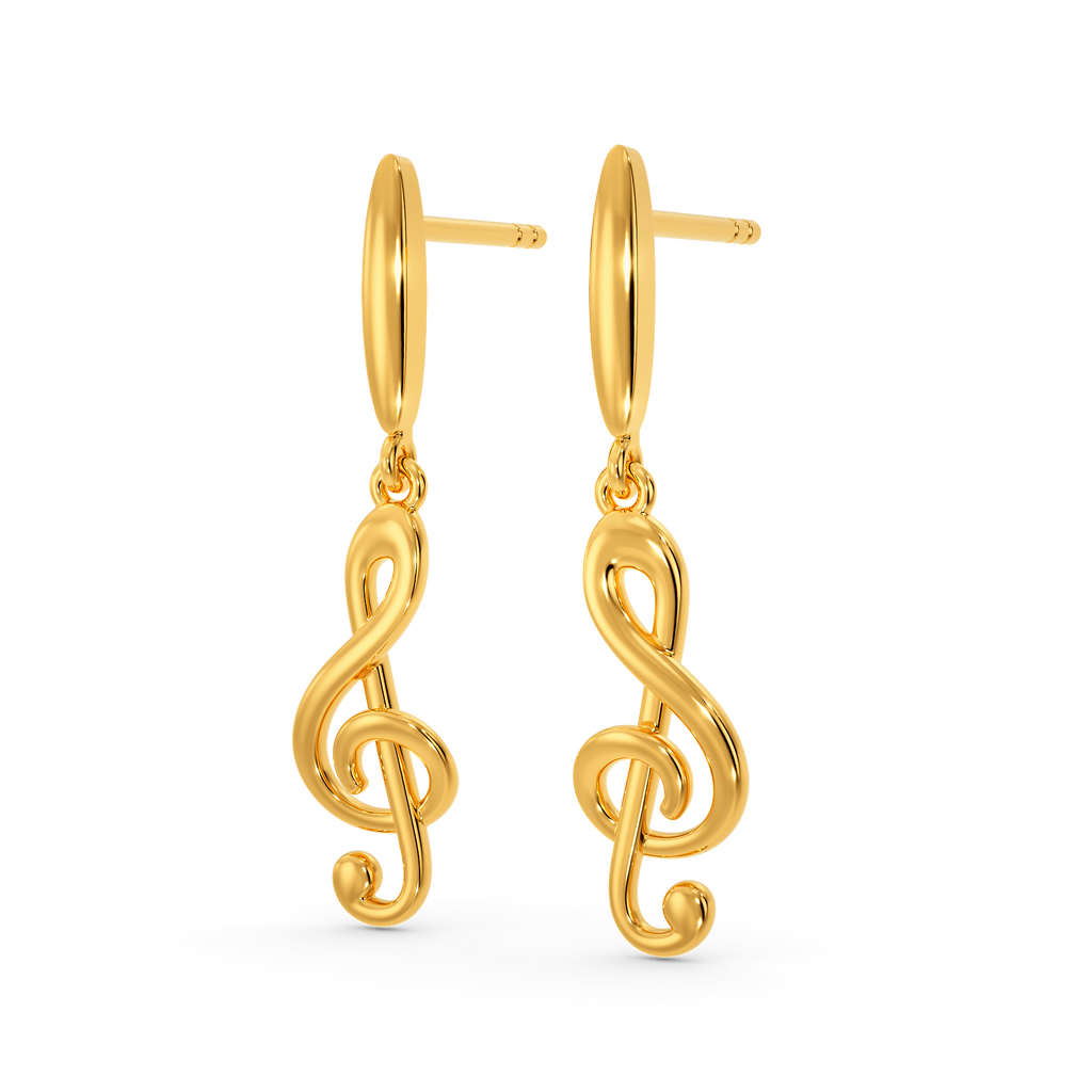 True Symphony Gold Earrings