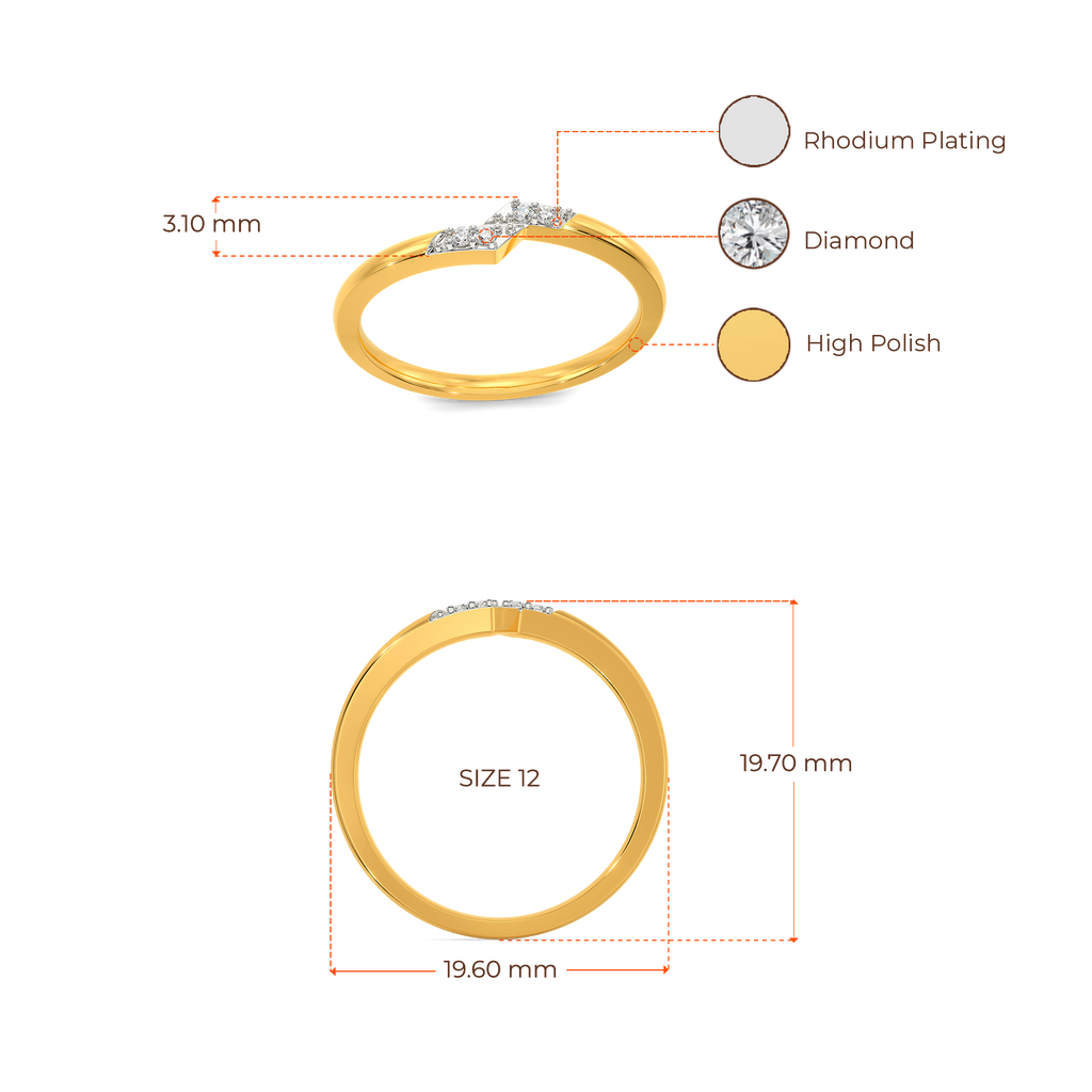 Crossy Nods Diamond Rings image