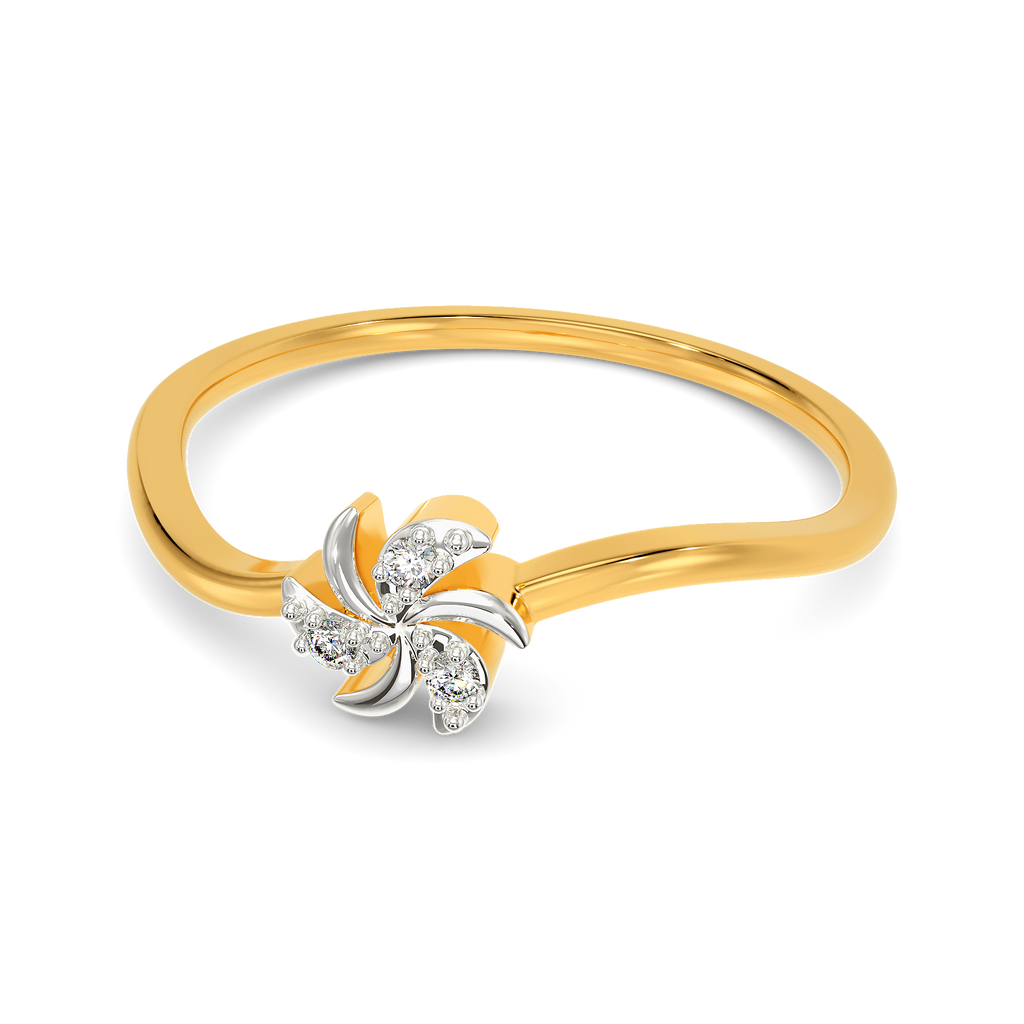 Fleur Gag Diamond Rings alternate view 2