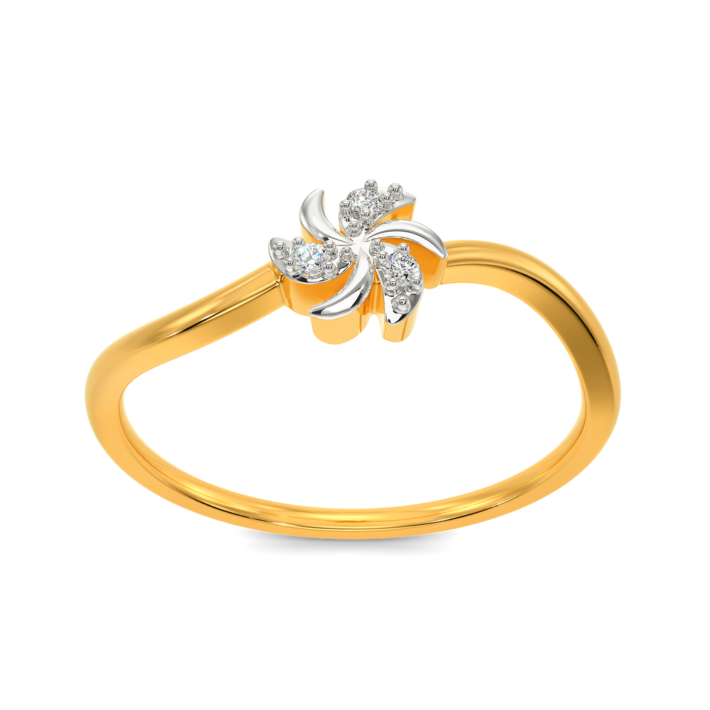 Fleur Gag Diamond Rings alternate view 3