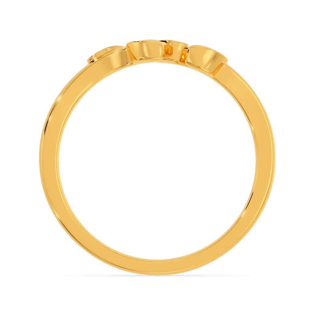 Leaves Wonder Gold Rings image