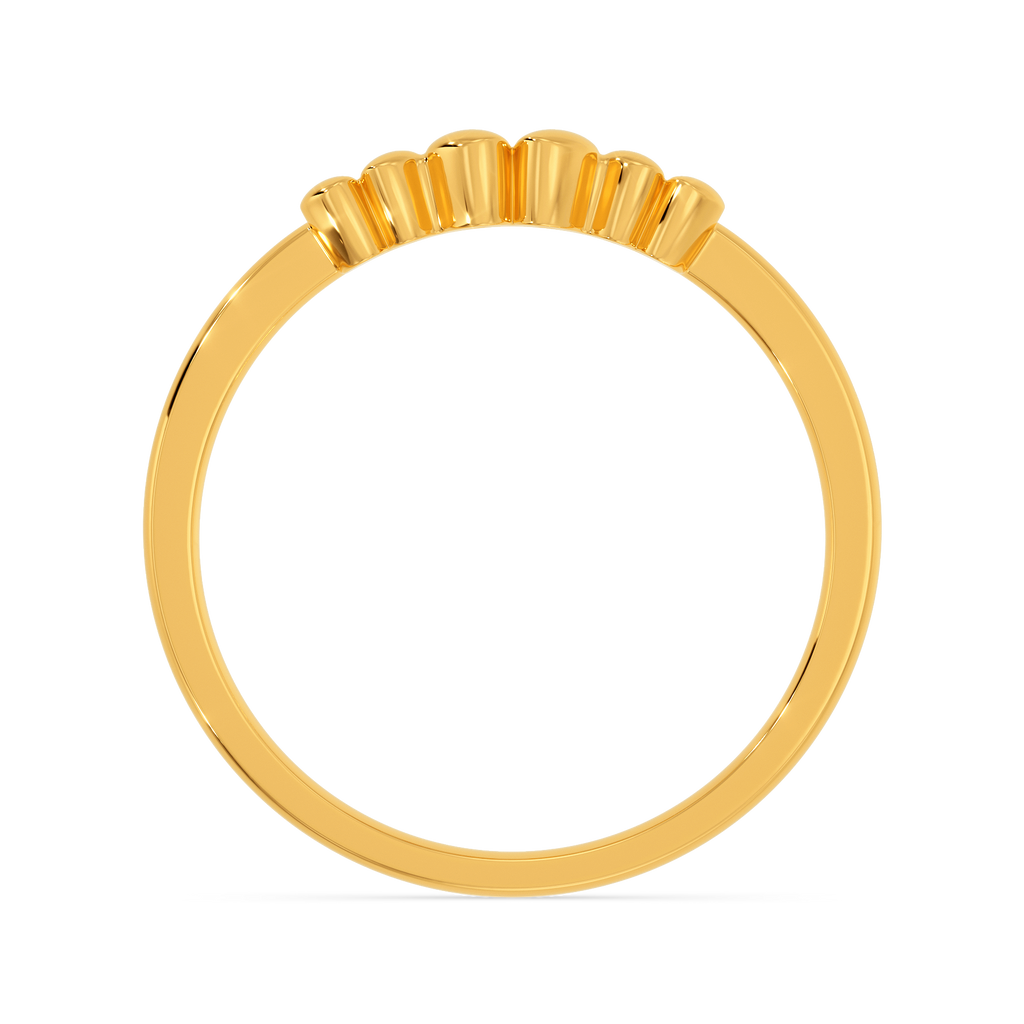 Dainty Blossom Gold Rings image