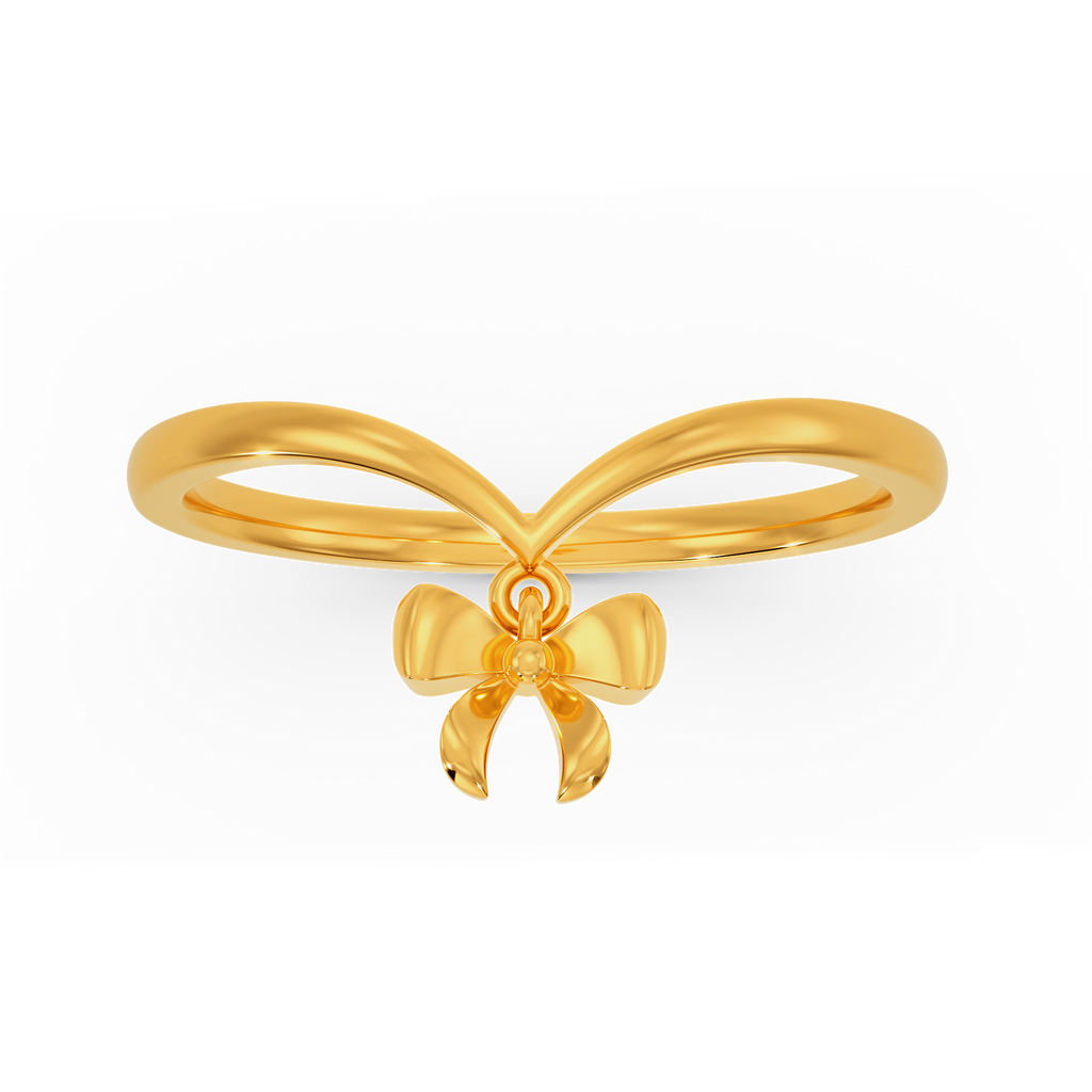 House of Bows Gold Rings alternate view 3